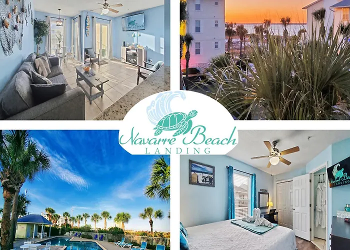 Navarre Beach Landing - Beach Gear Included - Walk To Beach - Sunset Views